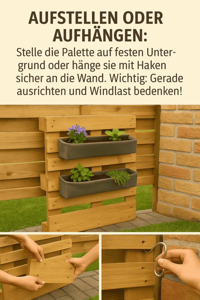 5 Aufstellen oder aufhängen