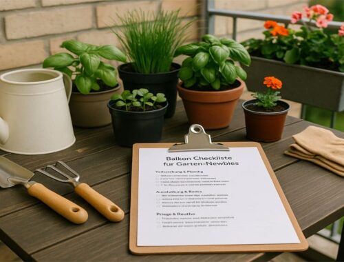 Balkon-Checkliste