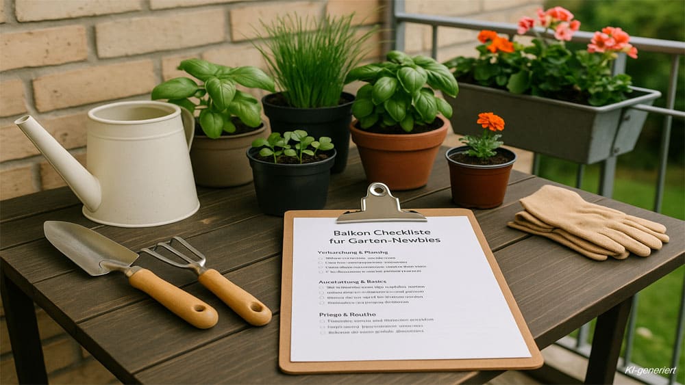 Balkon-Checkliste