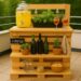 DIY-Balkonbar aus Paletten