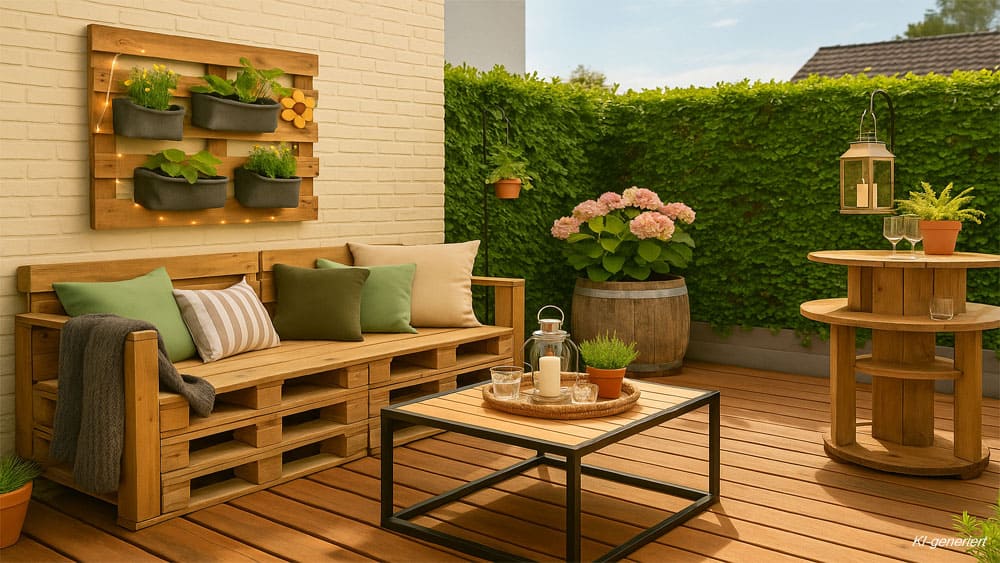 Terrassen upcycling