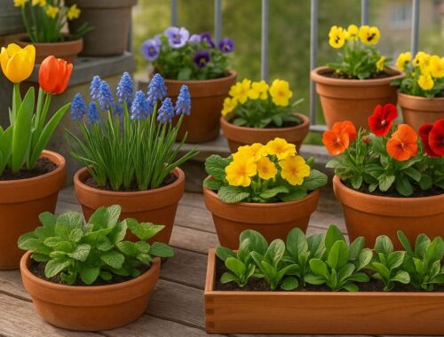 pflanzen im April