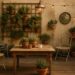 Vintage Gartenterrasse