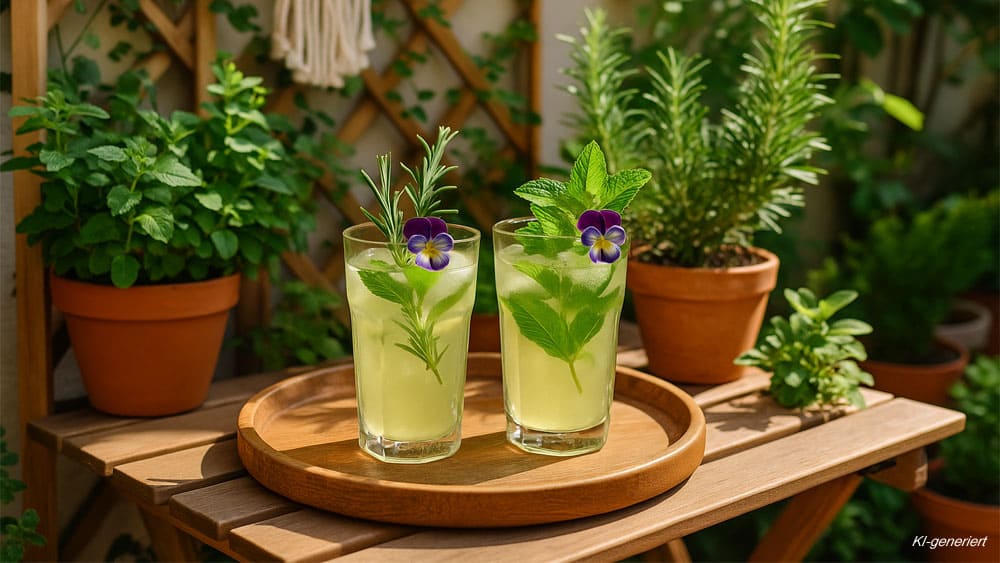 🌿 Selbstgemachte Kräuterlimo: Frische, Geschmack & Balkon-Feeling im Glas 2 selbstgemachte Kraeuterlimo