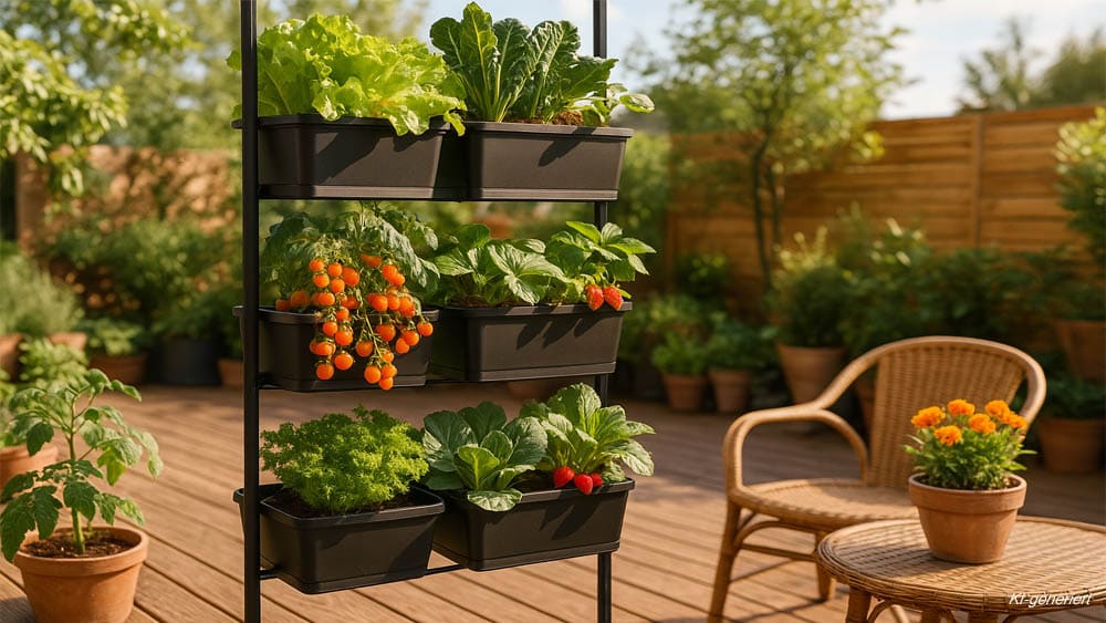 🍅 Vertikaler Gemüsegarten: So klappt’s mit deinem Mini-Acker in der Höhe 2 vertikaler Gemüsegarten