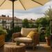 Balkon ohne Dach