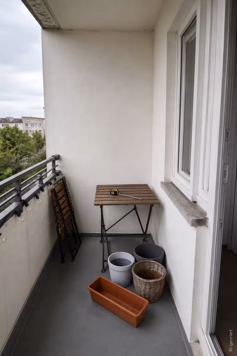 Materialien und Vorbereitung für: Kleinen Balkon gestalten: Ideen für jeden Zentimeter